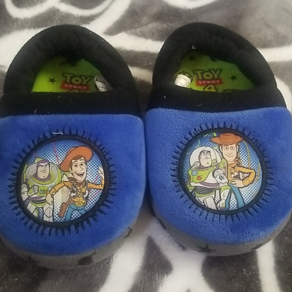 Kids toy story slippers